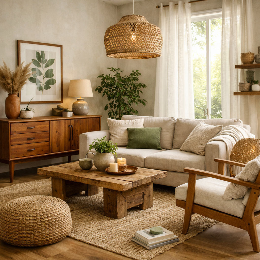 Design interior sustenabil: 7 principii pentru o locuință frumoasă și responsabilă